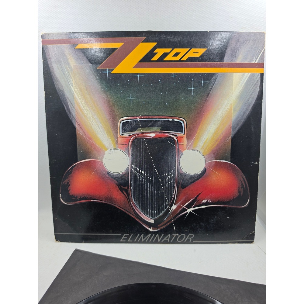 ZZ Top Eliminator Vinyl Record 1983 Warner Bros 1-23774 Classic Rock LP